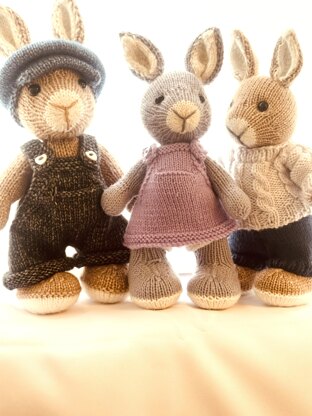 Elderberry Bunny and Outfits