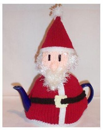 Santa Tea Cosy Knitting Pattern