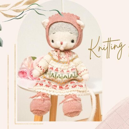 Knitting Pattern - Toy Clothes Pattern "Summer" for 15''/40cm toys
