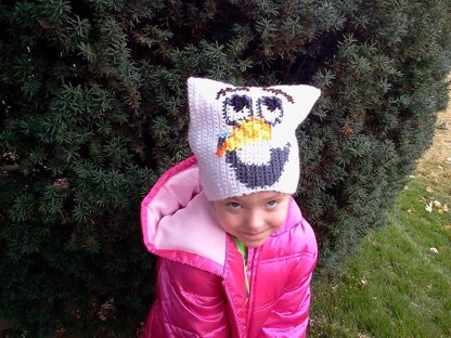 Sack Beanie - Olaf the Snowman from the movie Frozen Inspired