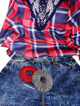 3 ways colorful scrunchies