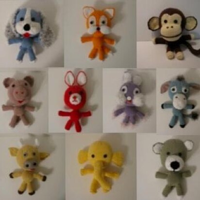 10 Knitkinz Animals