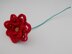 Crochet Red Rose