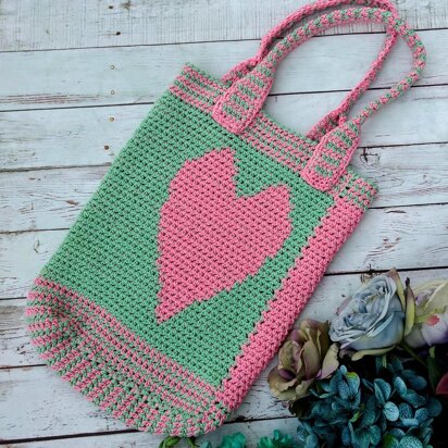 Carry Your Heart Tote Bag