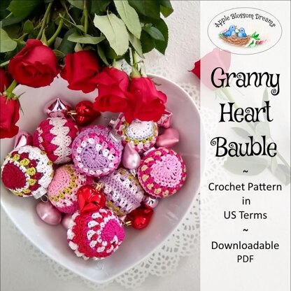 Granny Heart Bauble