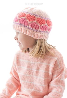 Nested Heart Hat