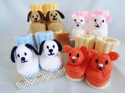 Puppy and Kitten Baby Booties