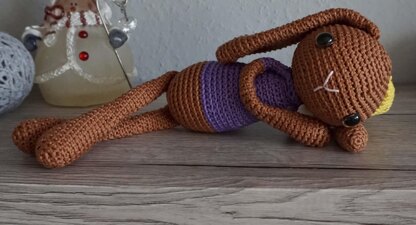 Amigurumi Häkelanleitung für den Hasen Hoppel