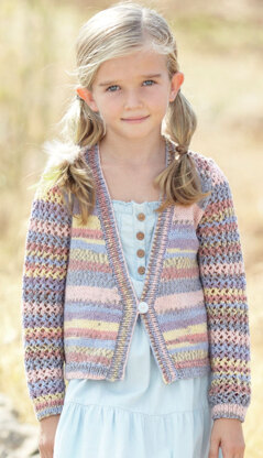 Long and Short Sleeved Cardigans in Sirdar Crofter DK - 7010 - Downloadable PDF