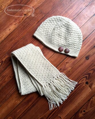 Au Naturale Hat & Scarf Set