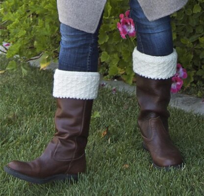 Quilted Lattice Welly Warmers