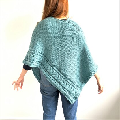 “Hearts” Poncho