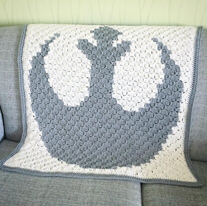 Rebel Alliance C2C Baby Blanket