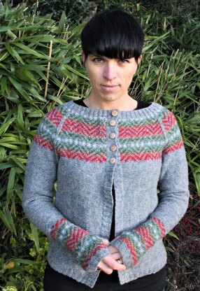 Conifer cardigan