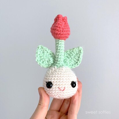 Sweet Spring Tulip Bulb Amigurumi