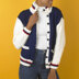 Paintbox Yarns Letterman Lineup Jacket PDF (Free)