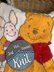 Pooh and Piglet baby blanket