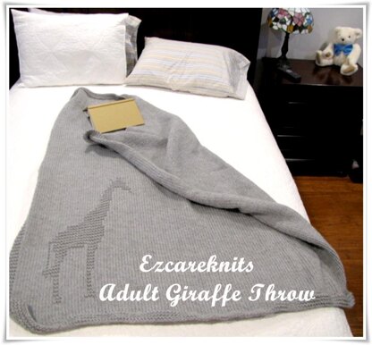 ADULT GIRAFFE THROW