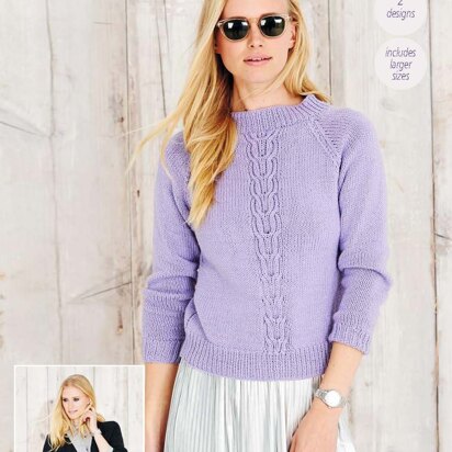 Sweater & Cardigan in Stylecraft Jeanie - 9495 - Downloadable PDF