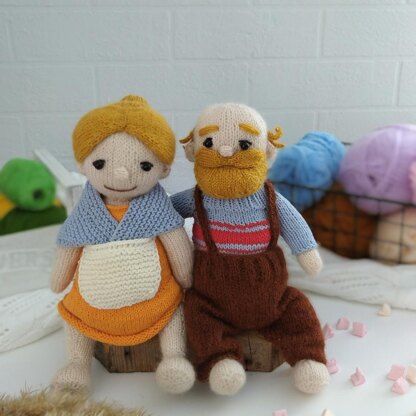 Grandpa Doll Knitting Pattern