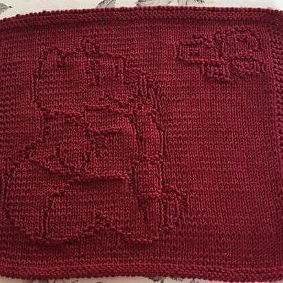 Peter plys - Winnie the pooh - knitting pattern