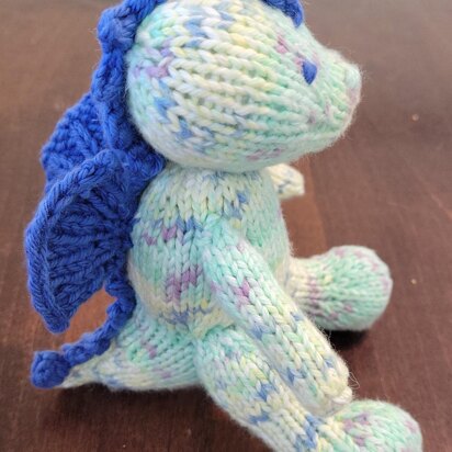 Fearsome Dragon Friend - knitting pattern