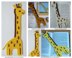 045 Giraffe Bookmark or decor - Amigurumi Zabelina