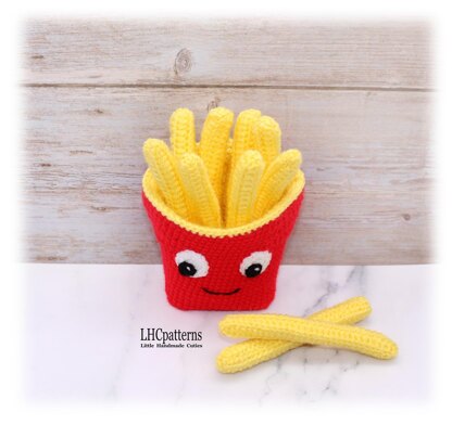French Fries / Chips Crochet Pattern