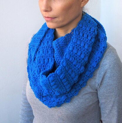 Block loop scarf