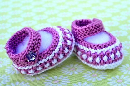 Little Stars Baby Booties