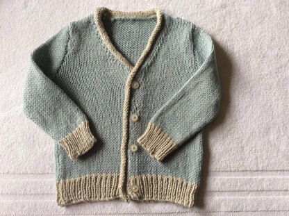 Oliver's 4 ply cardigan