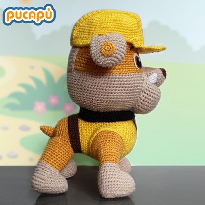 Rubble Paw Patrol Amigurumi