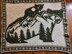 Wilderness Bears Reversible Mosaic Crochet Blanket