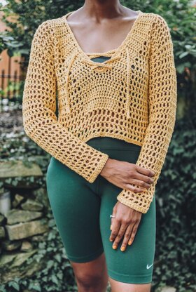 TL Yarn Crafts Camaro Crop Top PDF