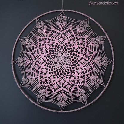 Mandala 'Autumn Wind' crochet pattern