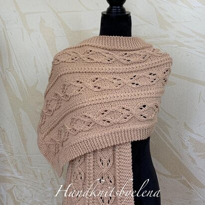 Scarf "Caramel Fantasy"