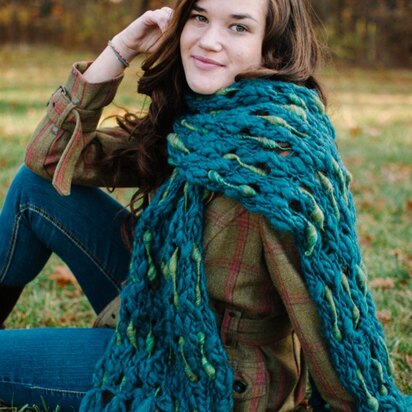 Dash Scarf in Knit Collage Pixie Dust