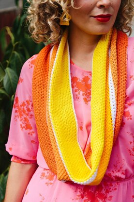 Sunshine Ombré Cowl