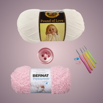 Newborn Bunny Easter Crochet Pattern Set PDF – 3 Month Baby Diaper Outfit Pattern