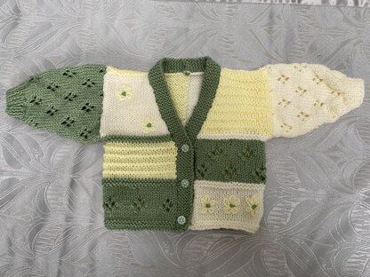 Baby spring cardigan