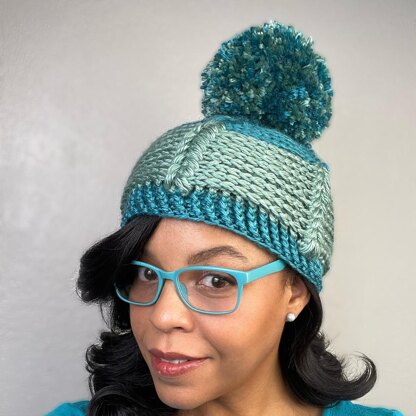 Unique Textured Crochet Hat Pattern - Winter Wear Fashion