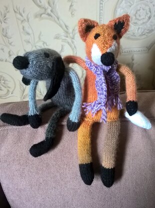 foxy and friend