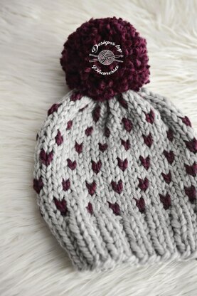 Chunky Fair Isle Slouch