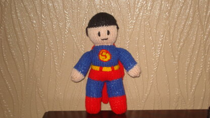 Mrs Eviltedi Knitted Superman
