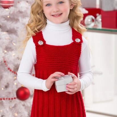 My Red Jumper in Red Heart Soft Solids - LW4407