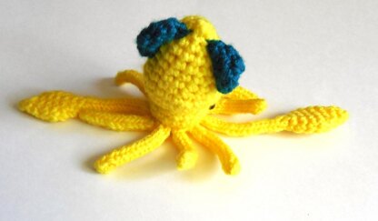 Mini Squid Amigurumi Plush Toy