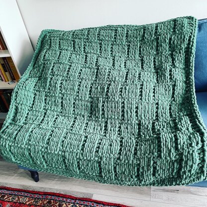 Bamboo Geometric Blanket