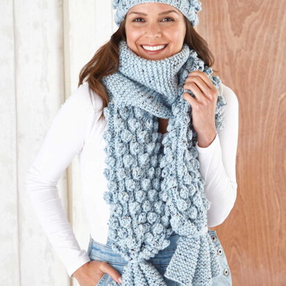 Apparel Accessories Knitted in King Cole Chunky Tweed - 5832 - Downloadable PDF - knitting pattern