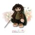 Halfling Amigurumi Bundle - Frodo, Sam, Merry, Pippin, Gollum