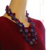 Satin Pillow Stitch Necklace